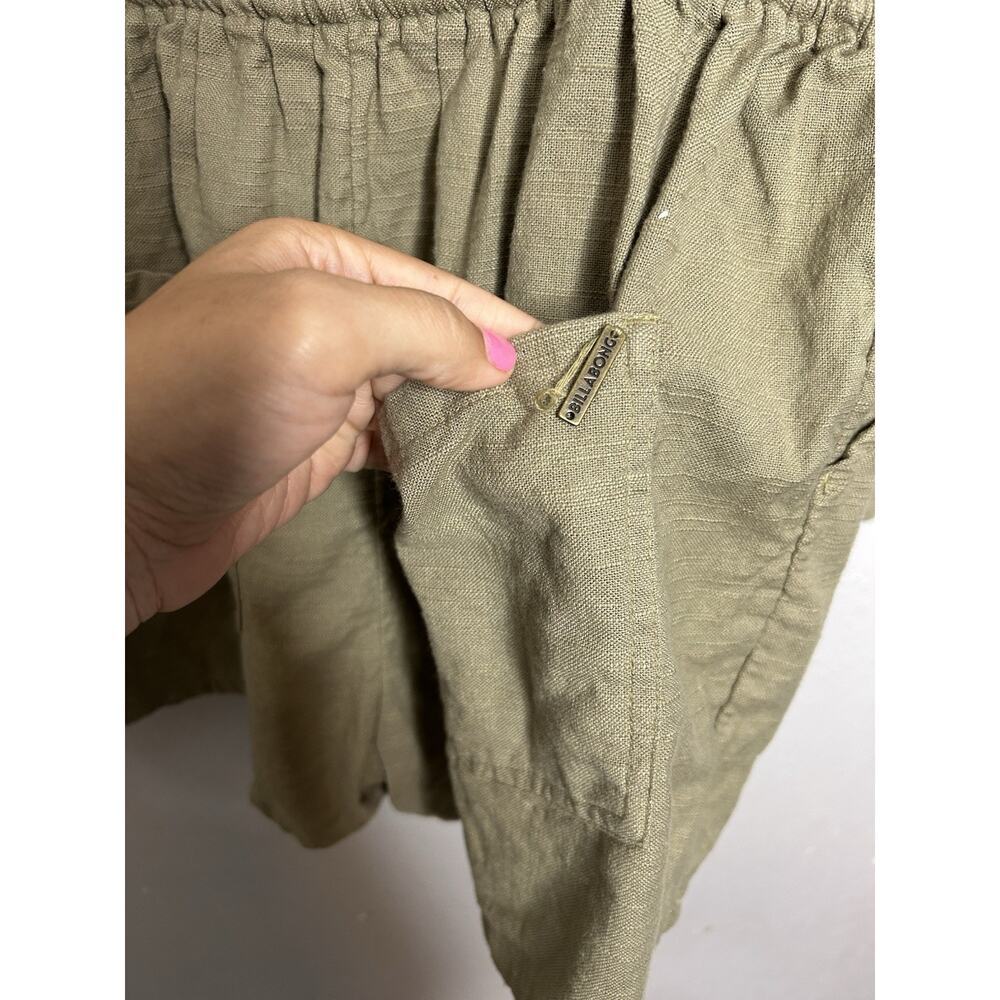Billabong Wake The Night Women's Lifestyle Short Romper Green Long Sleeve Large - Picture 13 of 13